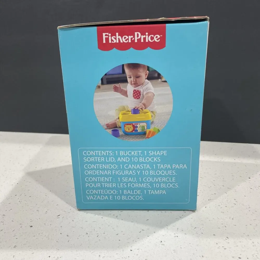 Baby's First Blocks - Infant Toy by Fisher Price (FGP10) NEW Sealed Box